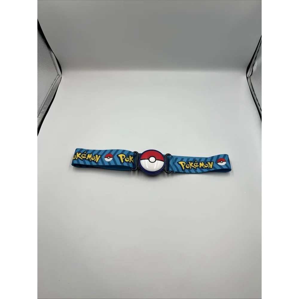Pokemon Clip N Go Belt (Blue) 2018 TOMY Toys Adjustable Strap NICE BELT SEE ALL